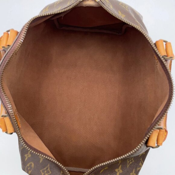 Louis Vuitton Monogram Speedy 35 W/Bag/Padlock Hand Bag lux413-093025 - Picture 14 of 16
